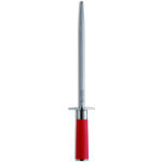 Dick fusil � aiguiser red spirit 25 cm, grain standard, manche plastique, 65� hrc