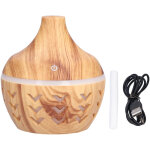 Diffuseur d'huiles essentielles 300ml en bois - purificateur d'air usb avec humidificateur pour la maison ...