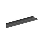 Diffuseur pmma pour profil de ruban led 'alu - epoxy' - 2 m - noir opaque