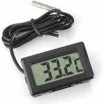 Vurahome - digital lcd thermom�tre moniteur de temp�rature avec sonde externe �tanche pour r�frig�rateur ...