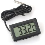 Digital lcd thermom�tre moniteur de temp�rature avec sonde externe pour r�frig�rateur cong�lateur r�frig�rateu ...