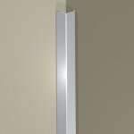 Corni�re angle 3m l 25x25mm aluminium - dinac - 1330100