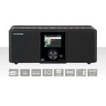 Dira s21i ewf radio stereo multifonctionnelle dab fm internet bluetooth noir