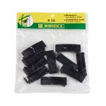 Dirickx lot de 10 cales pvc axor, h. 2 x l. 15 cm