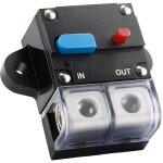 Disjoncteur audio, 150a r�initialisable de voiture fusible bouton de r�initialisation disjoncteur disjoncteur ...