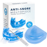 Dispositif anti - ronflement ajustable, prot�ge - dents avec �tui, pour pr�venir grincement dents