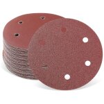 Disque abrasif auto - agrippant grain 400 - lot de 15 feuilles pour ponceuse orbitale