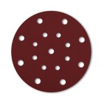 Disques abrasifs bois d150 / p60 / 16 trous, pour peinture, vernis, spatule, mastics, m�tal, bois 25 ...