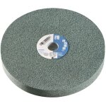 Disque abrasif d'�tabli grain 80 meuleuse 125x25x32 aff�teuse d'outils