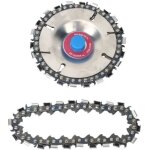 Disque de cha�ne de broyeur 4 pouces 22 dents disque de sculpture sur bois pour meuleuse d'angle