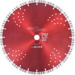 Disque de coupe diamant� avec turbo et trous acier 350 mm vidaxl