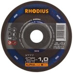 Disque de coupe xt77 125 x 1, 0mm rhodius