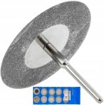 Disque diamant 50mm pour d�coupe et meulage dremel meuleuse mini 10 pi�ces