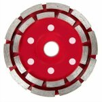 Jamais utilis�]disque diamant abrasif de 125 mm pour poncer le b�ton, la pierre, la brique, le marbre ...
