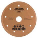 Makita ? disque diamant pour meuleuse 125 mm ? jante continue pour coupes pr�cises b�ton, brique, c�ramique ...