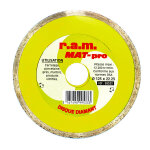 Ram - disque diamant mat - pro diam�tre 125 x 1, 6 mm pour tron�onnage