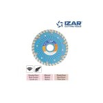 Disque diamant turbo izar pour granite et marbre de 230 mm
