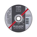 Disque � �barber sg - elastic pour l'usinage de l'acier, � x �pais. : 125 x 4, 1 mm, mod�le coud�, vitesse ...