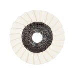 Disque lamelle feutre wolfcraft 8424099 pour meuleuse �115