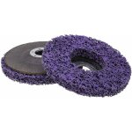 Disque de nettoyage, 2 disques csd violets pour meuleuse d'angle violette, disques de nettoyage en nylon ...