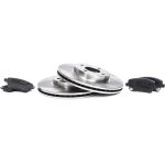 Disques et plaquettes de frein avant nissan micra iv note