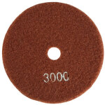 Disques de polissage diamant 125mm pour granit, b�ton, marbre - pads de pon�age humide 3000 grit