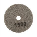 Disque de polissage diamant� humide 100 mm (4 ) pour pierre granitique (granularit� 1500)