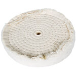 Disque polissage souple pour polisseuse d'etabli 150x25x16mm holzmann dsm150psf