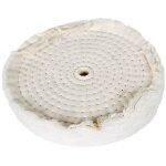 Disque polissage souple pour polisseuse d'etabli 150x25x16mm holzmann dsm150psf