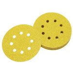 Dewalt ? disque abrasif de ponceuse 125mm ? grain 120 ? lot de 10 disques ? pour pon�age bois dur et ...