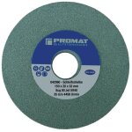 Promat - disque pour tourets à meuler d. 125xl20x32mm 80 forme a carbure de silicium Promat - disque pour tourets à meuler d. 125xl20x32mm 80 forme a carbure de silicium