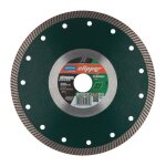 Disque  trononner diamant extreme ceramic turbo d. 200 mm perage de 25, 4 mm largeur du segment 1, ...