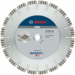 Disque � tron�onner diamant� pro concrete bosch 300 x 20 / 25, 4 mm - 2608602657