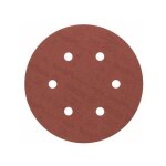 Disque velcro dsv diamtre 150 mm, grain de 80, 8 plus 1 trous, 5 pices