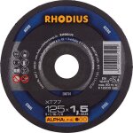 Disque xt77 125x1, 5x22, 2 acier rhodius