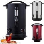 Arebos - distributeur de boisson chaudes 950w chaudire  eau 6, 8l 30 tasses marmite  vin chaud en ...