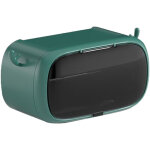 Distributeur de papier toilette mural design mignon, gain de place, facile � installer pour salle de ...