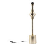 Diverso - lampe de table - 1 lumire -  125 mm - dor / laiton - art deco - clairage intrieur - salon ...