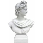 Dkd - home - decor apollo statue dcorative blanche 13. 7 cm