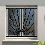 Dms - grille de defense estivale pour fenetre h= 75 cm x l= 120 cm (c�te tableau)
