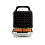 Domo - do9222w - gaufrier - 900w - 4x7 cm - revetement anti - adhesif - thermostat reglable - safety ...