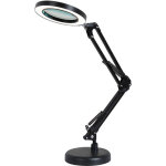 Dolaso - loupe loupe, lampe de table lumineuse de bureau, grossissement 8x 10 niveaux de luminosit� r�glable, ...