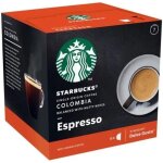 Dolce gusto - pack de 12 capsules starbucks nescaf� espresso colombia