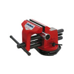 Dolex - etau double guidage 47t base tournante mors 150mm ouv. 185mm