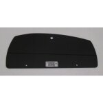 Dometic - couvercle verre, ral9005 pour plaque de cuisson