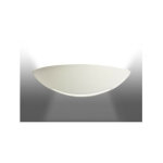 Aric - domino applique mur plâtre e27 77w max. , demi - lune lpe non incl. 3003 Aric - domino applique mur plâtre e27 77w max. , demi - lune lpe non incl. 3003