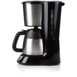 Domo - cafetiere filtre do709k - 1000 w - 1 l - 8 tasses - ecran lcd - minuteur 24 h - acier inoxydable ...