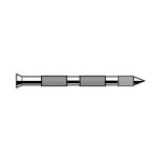 Clou acier stri� 4, 5 x 70 dq (par 250)