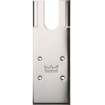 Dormakaba - plaque de recouvrement 7511 pour pivot de sol bts 75v - inox - 308 x 180 mm