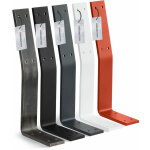 Holzbrink - dossier de si�ge, support en m�tal � visser pour chaises, bancs, lits, 332x130x50 mm, blanc ...